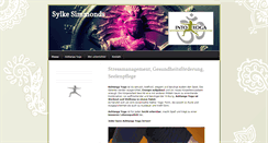 Desktop Screenshot of intoyoga.de